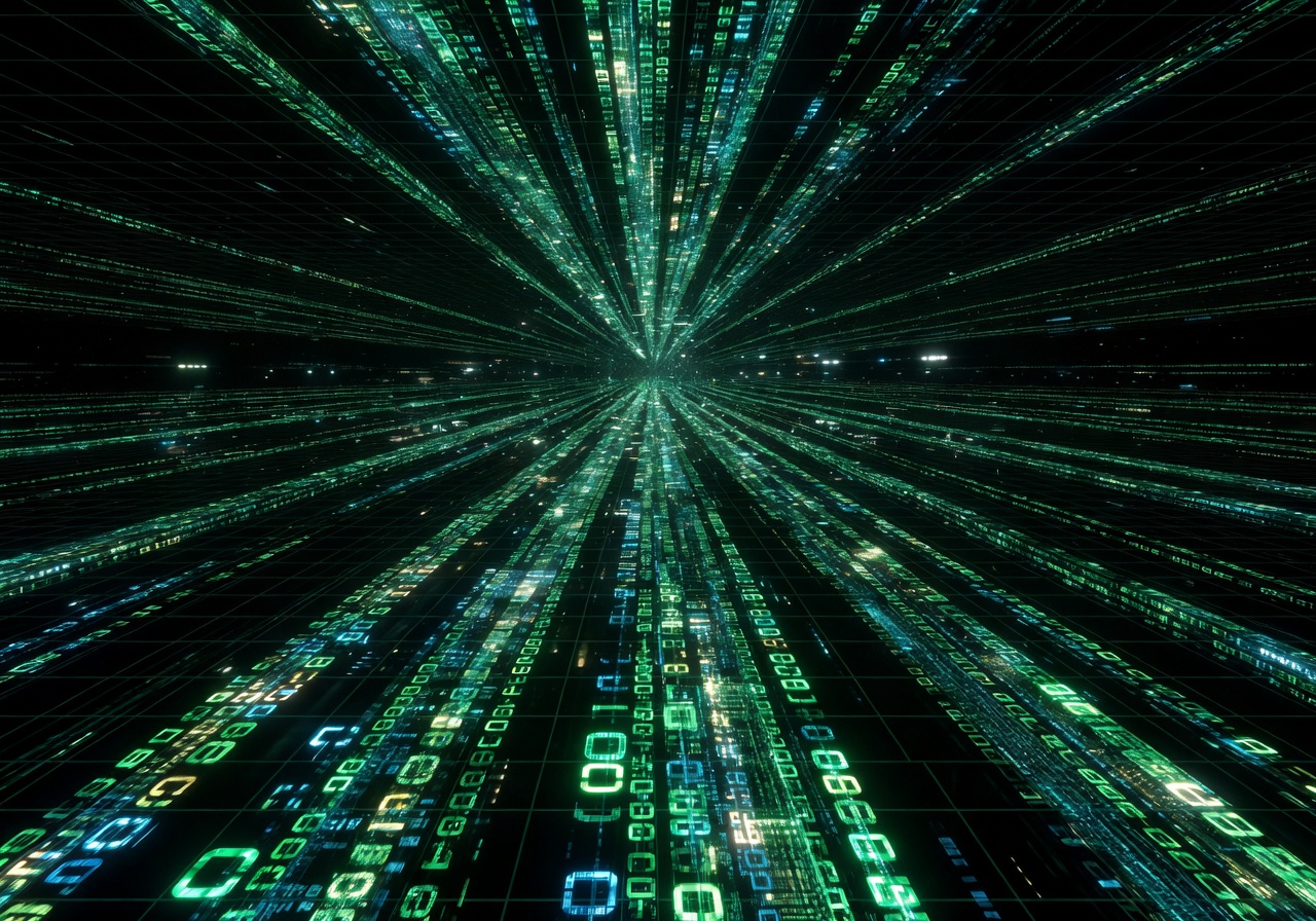 Digital matrix secure data stream
